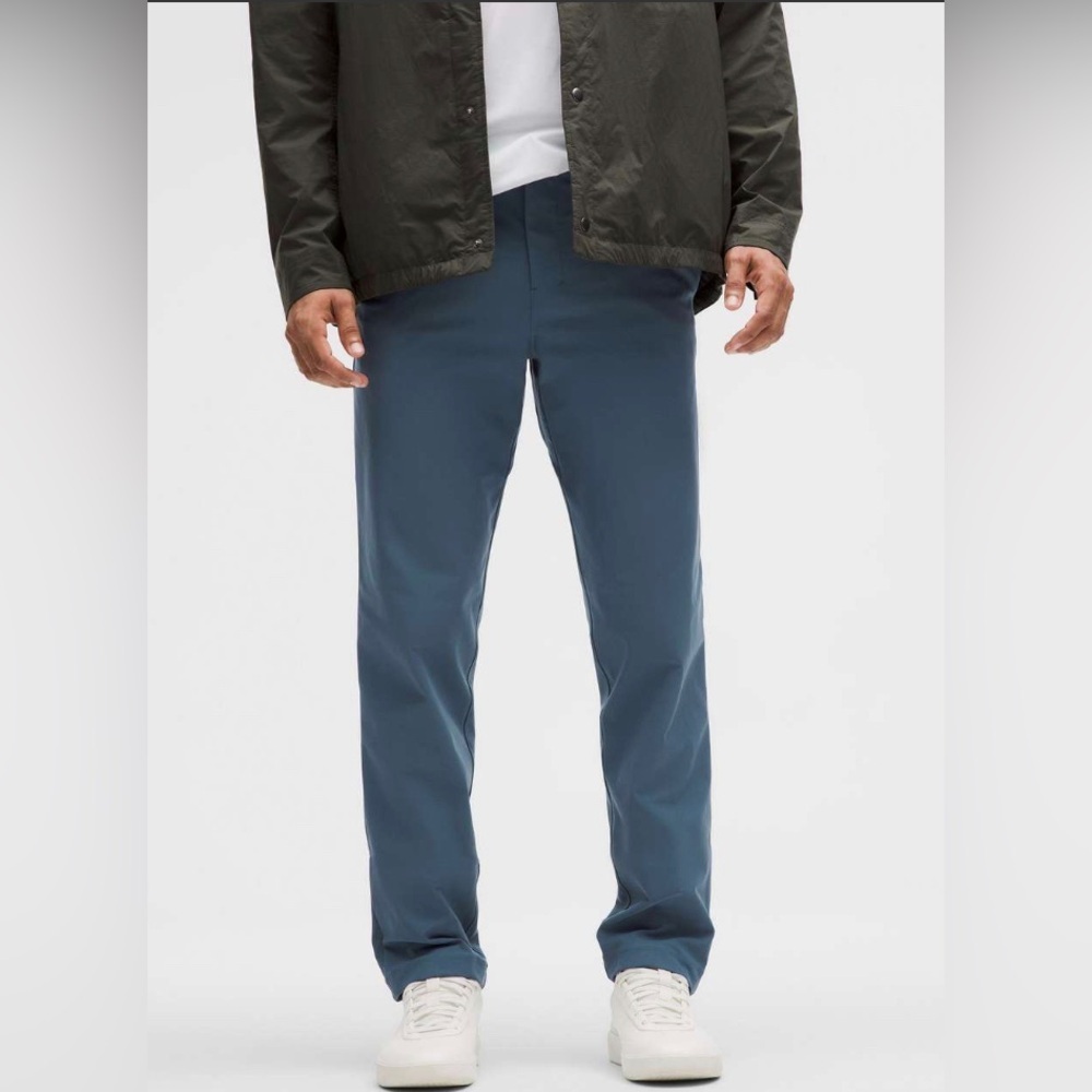 Lululemon ABC classic fit trouser iron blue men’s size 36 x 30